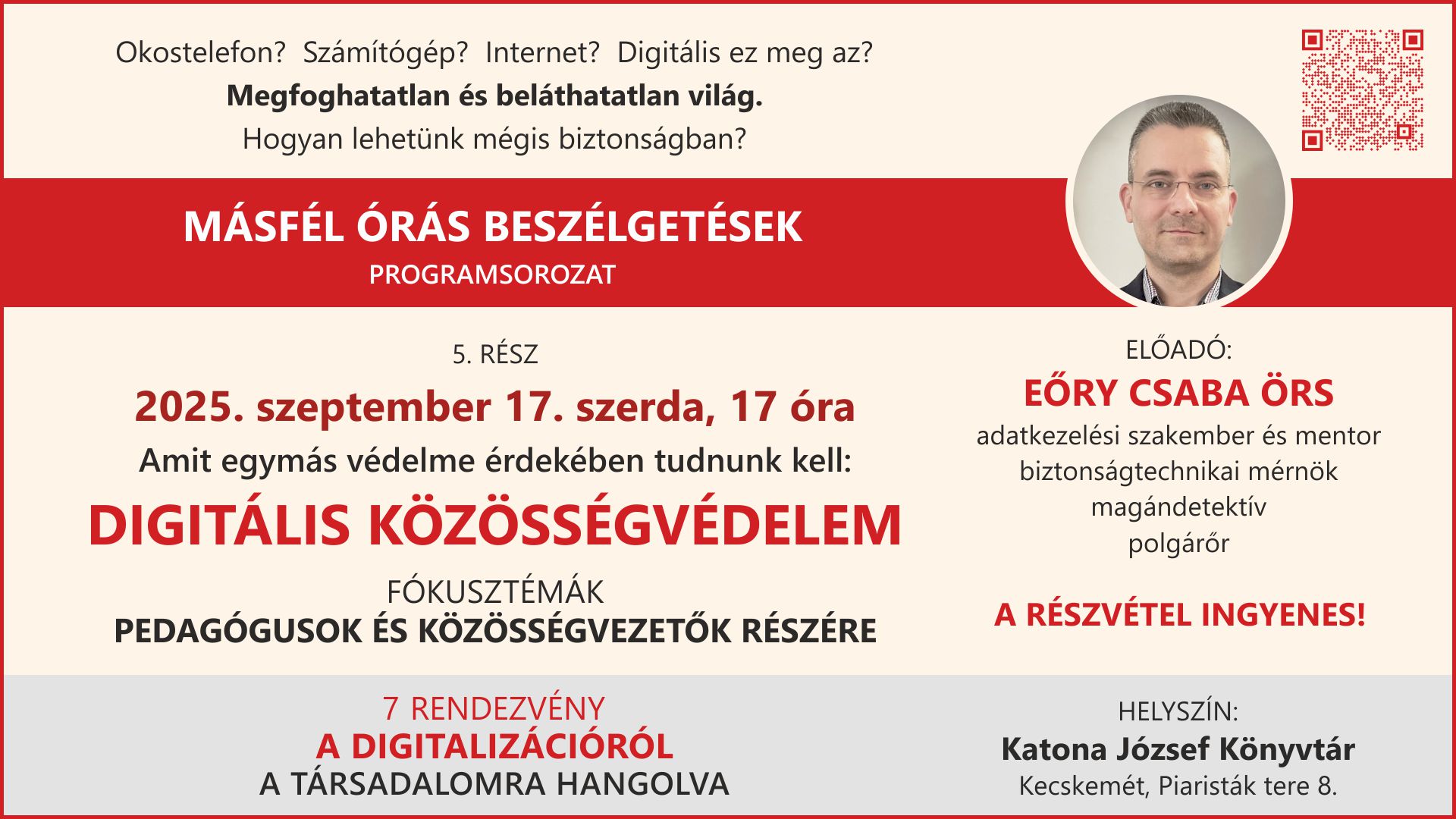 Amit egymás védelme érdekében tudnunk kell: DIGITÁLIS KÖZÖSSÉGVÉDELEM