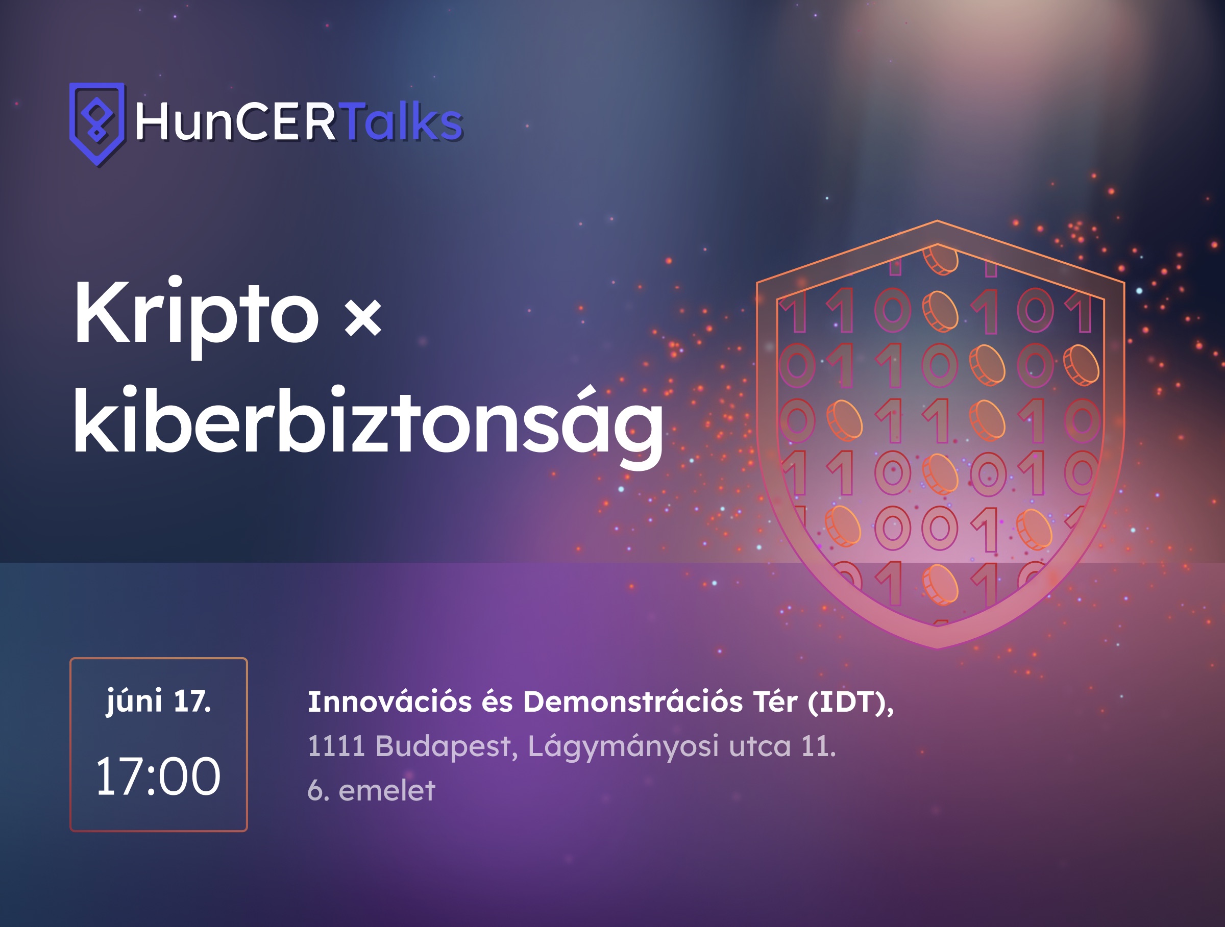HunCERTalks 2026 június: Kripto × kiberbiztonság